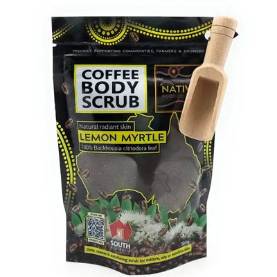 Native Coffee Body Scrub 100g | Lemon Myrtle