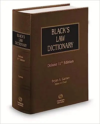 Black’s Law Dictionary, Deluxe 11th Edition Hardcover – 24 July 2019