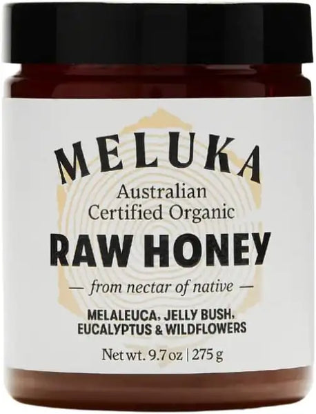 Meluka 100% Organic Raw Wildflower Australian Honey