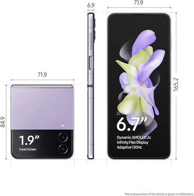 Samsung Galaxy Z Flip 4 5G, 256GB, Bora Purple
