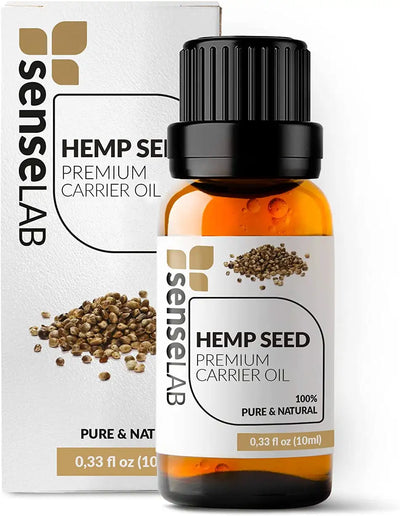Hemp Seed Oil - 100% Pure Extract Hemp Seed Carrier Oil Therapeutic Grade (1 Fl Oz / 30 ml)