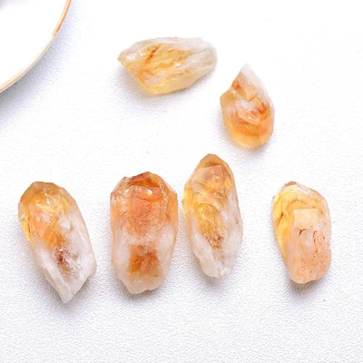 20/50g Natural Brazil Citrine Ore crystal Repair Rock Mineral Specimen Collection Home decoration and DIY gifts  fish tank stone