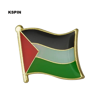Palestine flag pin lapel pin badge  Backpack Icon 1PC