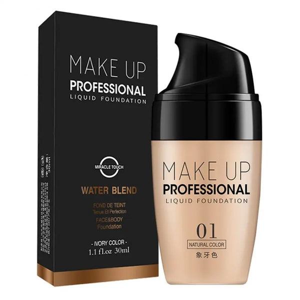 Face Foundation Cream Waterproof Long-lasting Concealer Liquid Professional Makeup Matte Base Make Up Cosmetics Maquiagem