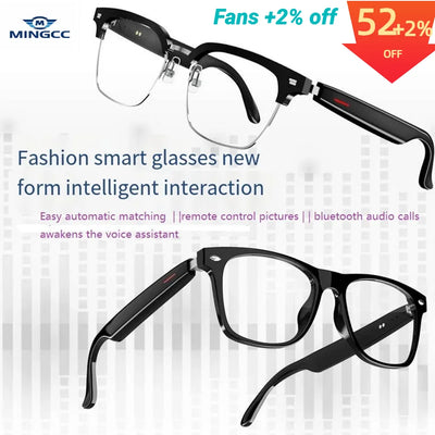 E13 Bluetooth Smart Glasses With Automatic Adjustment Wireless Bluetooth Headset Anti Blue Light Sunglasses Man Woman Waterproof