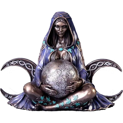The New Mother Earth Art Statue Millennial Gaia Statue Figurine Nemesis desk Resin Charms Statue Mother Earth Goddess Home Decor