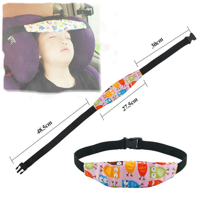 Adjustable Boy Girl Playpens Sleep Positioner Baby Saftey Pillows Infant Baby Car Seat Head Support Children Belt Fastening Belt