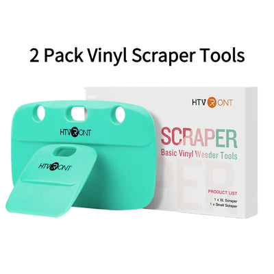 HTVRONT 2 Pack Vinyl Scraper Tools for Cricut Accessories Set Craft Weeder Vinyl Tool Kit Basic Tool-Scraper for Adhesive Vinyl