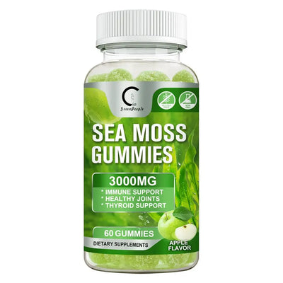 GPGP GreenPeople Natural&amp;Organic Sea Moss extractive Gummies Anti-aging Detoxification Improving Immunity Seaweed Item