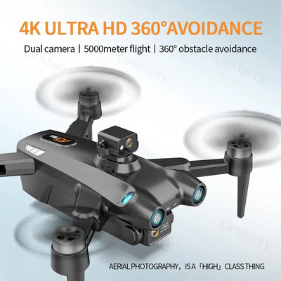 AE6 MAX Professional FPV 4K Camera Drone with DUAL Camrea 5G WiFi 5KM Brushless GPS Quadcopter Obstacle Avoidance Drone RC Toys