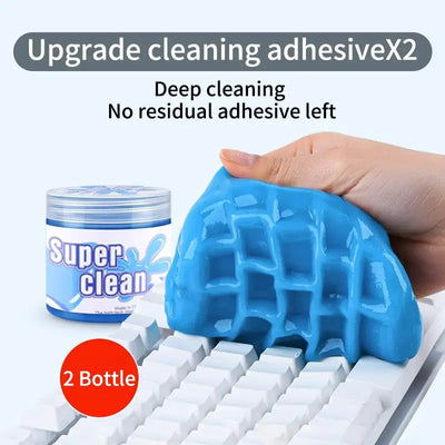 Car Super Dust Clean Clay Dirt Keyboard Cleaner Slime Toys Cleaning Gel Computer Gel Mud Laptop Cleanser Glue Home Dust Remover