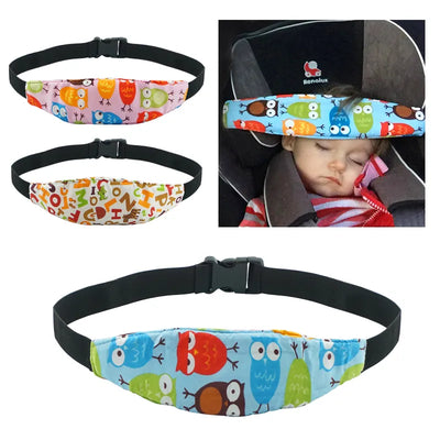 Adjustable Boy Girl Playpens Sleep Positioner Baby Saftey Pillows Infant Baby Car Seat Head Support Children Belt Fastening Belt