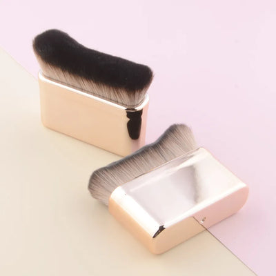 1pc Big Angled Foundation Makeup brushes Liquid Bronzer Make up brushes Wavy Powder Face essential cosmetic tools Portable