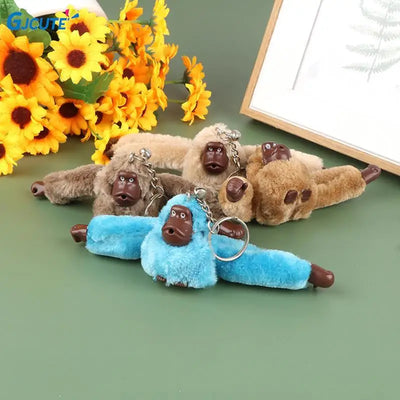 Cute Girl Plush Orangutan Keychain Women Clothes Bags Accessories Car Accessories Toys Jewelry Wedding Party Doll Gifts