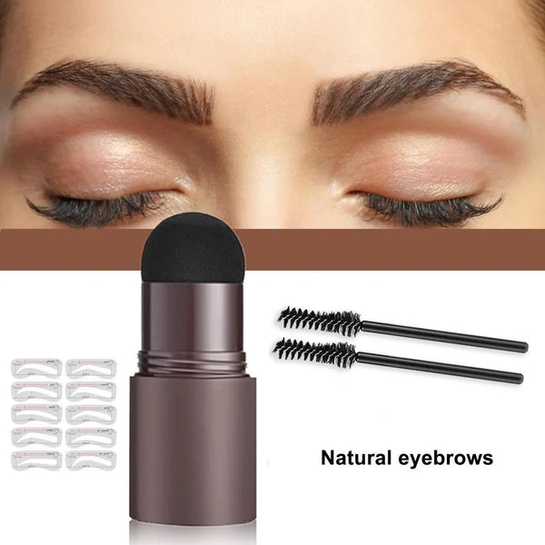 makeup products Eyebrow Stamp Shaping Kit Set maquiagem Hairline Enhance Make-up