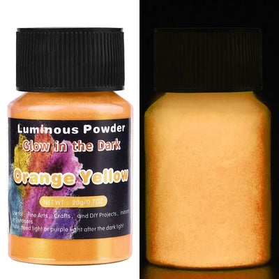 20g/Bottle Luminous Powder Pigment Bright Luminescent Powder Glow In The Dark Phosphor Luminous Powder Pigment Resin Filler