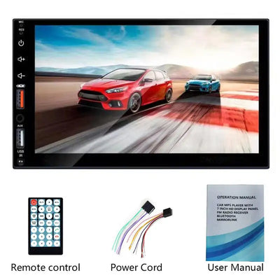 Acodo Dual USB 7 Inch Capacitive Screen Full Touch HD Car MP5 Player USB Bluetooth TF Card Touch Screen