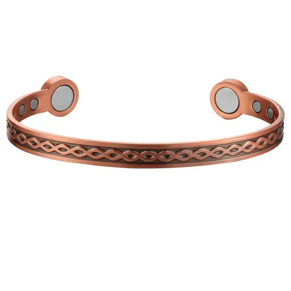 Pure Copper Magnetic Bracelet Men Arthritis Adjustable Magnets Women Cuff Therapy Health Energy Bangles Dropshipping / Wholesale