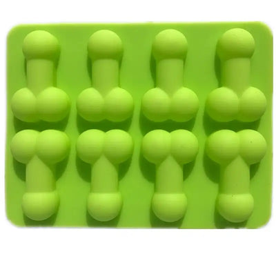 Sexy Penis Cake Mold Dick Ice Cube Tray Silicone Mold Candle Soap Moulds Chocolate Mould Mini Ice Cream Forms Sugar Craft Tools