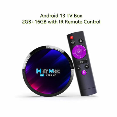 New Android 13 Smart TV Box RK3528 32&amp;64G Support 8K Wifi 6 3D Media Player IPTV Set Top Box H96 Max Tvbox