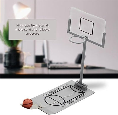 GOMINIMO Miniature Basketball Game Toy (Silver)