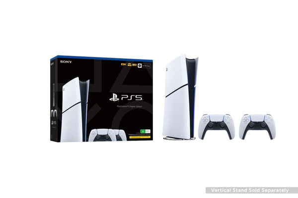 PlayStation 5 Console  (slim) DIGITAL  - 2 DualSense Wireless Controllers- Bundle