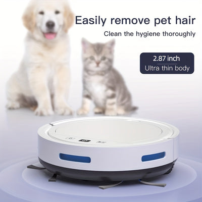 Intelligent Sweeping Robot Home Vacuum Cleaner Floor Carpet Pet Hair Cleaner APP Control Automatic Charging
