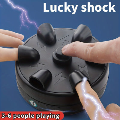 Miniature Electric Shock Roulette Toy Six Hole Polygraph  Decompression Toy Doesn’t Need Batteries For Multiple People To Play Together Halloween/Thanksgiving Day/Christmas gift