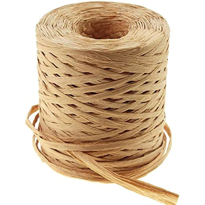 1roll, 218 Yards Raffia Paper Craft Ribbon - Perfect for Gift Wrapping, Crafts, and DIY Projects