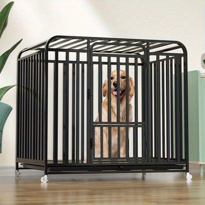 Dog Cage Outdoor Reinforcement Dog Cage Medium Dog Pet Dog Cage Bold