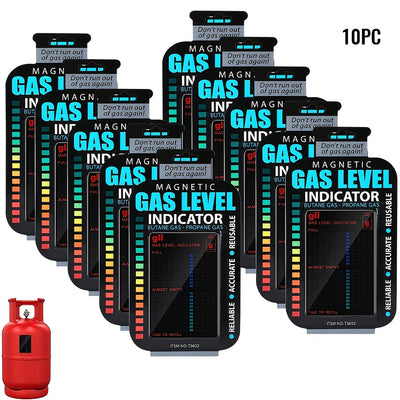 1pc/5pcs/10pcs Practical Propane Butane LPG Fuel Gas Container Level Indicator Magnetic Gauge Caravan Bottle Temperature Measuring Stick