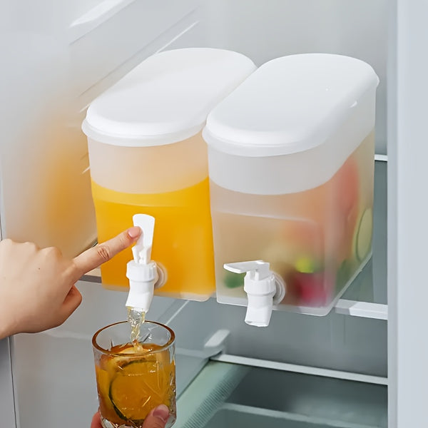 1pc Beverage Dispenser With Spigot, 3.79 L 3.5 Liters Container,