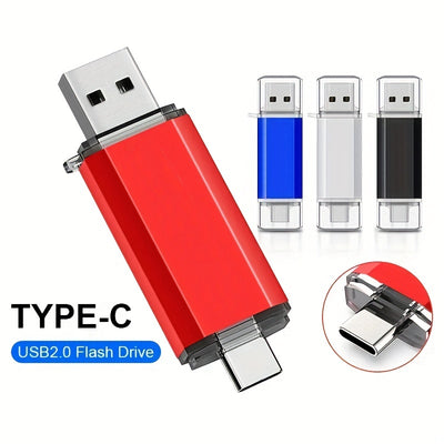 64GB 128GB USB Type C Flash Drive - High Speed & Real Capacity For OTG Devices