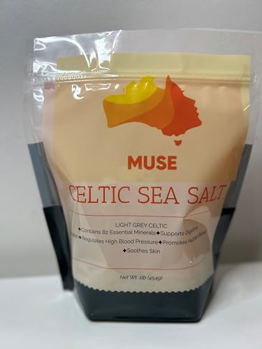 Celtic sea salt Hand Harvested Light grey celtic French celtic salt Contains 82 minerals Resealable Bag Unrefined Organic