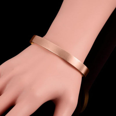 Rose Gold Bio Copper Bracelet Magnetic Unisex