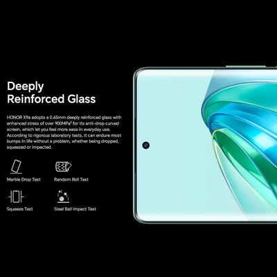 HONOR X9a, Sim-Free and Unlocked Mobile Phones, 5G Smartphone, 6GB+128GB, 6,67” Curved AMOLED 120Hz Display, 64MP Triple Rear Camera, 5100 mAh Battery, Dual SIM, Android 12 (Titanium Silver)