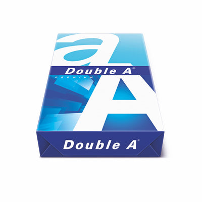 Double A, A4 Ream Paper, A4 80 GSM, 1 Ream, 500 Sheets, White