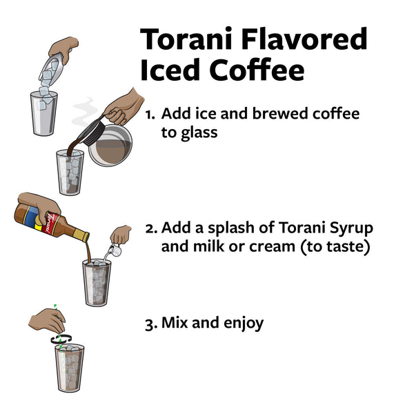 Torani Sugar Free Syrup, Vanilla 12.7 Ounce (Pack of 4)