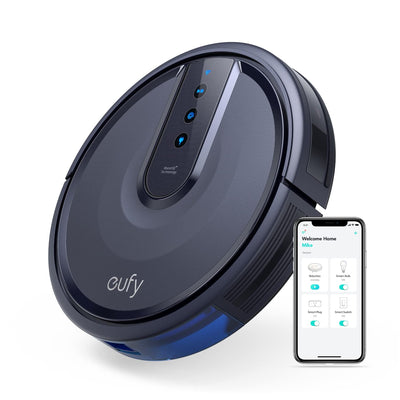 Eufy RoboVac 25C, Smart Home, Robotic Vacuum Cleaner, 1500Pa, BoostIQ, Touch Control, 100 Minutes, EufyHome App, Black