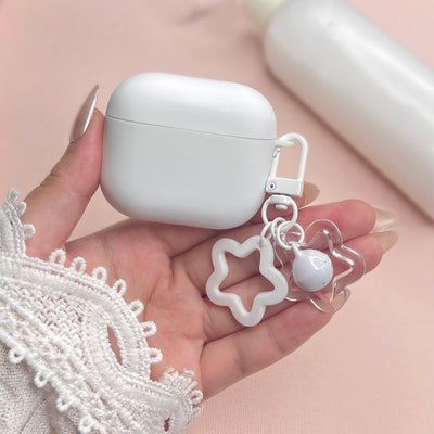 Simple Snow Wedding Frosted Star TPU Material Earphone Case Suitable For IPods Earphone Case Models Complete