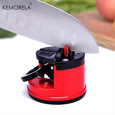 1pc Knife Sharpener Sharpening Tool Easy And Safe To Sharpens Kitchen Chef Knives Damascus Knives Sharpener Suction, Hunting, Outdoor Camping