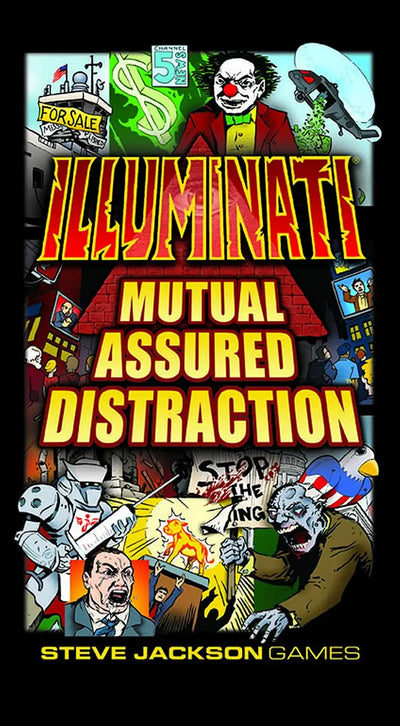 Illuminati Mutual Assured Distraction Card Game Brand: Steve Jackson Games