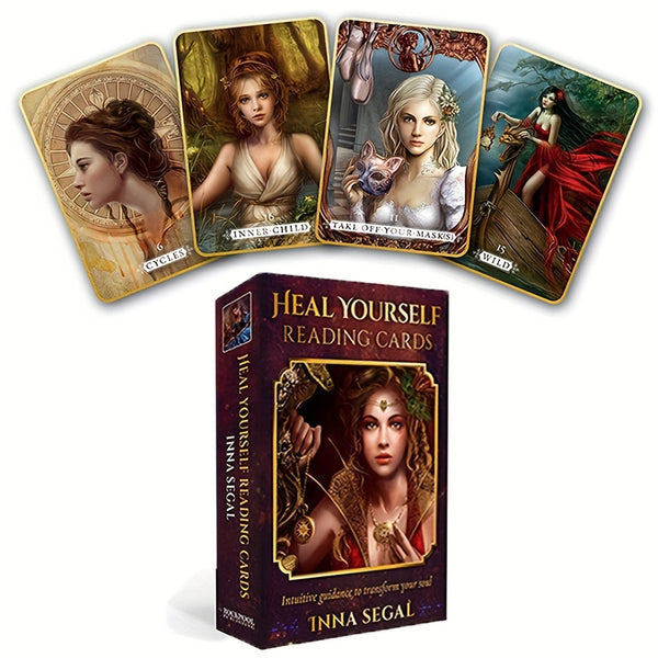 Heal Yourself Reading Cards, Fortune Telling Tarot Card
