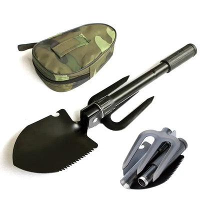 Outdoor Survival Tool Shovel EDC Survival Spade Foldable Multi Tool Folding Survival For Outdoor Camping Hiking Equipment