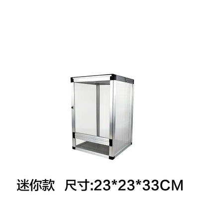 New Reptile Supplies Aluminum Alloy Breeding Box Lizard Chameleon Guarding Palace Breeding Cage Assembled Ventilated Insect Box