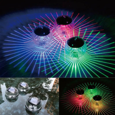 Outdoor Floating Underwater Ball Lamp Swimming Pool Party Garden Decor Lights Solar Led Light Outdoor Pond Water Drift Lamp