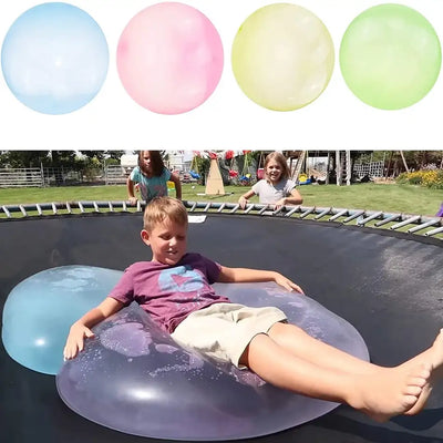 Summer Children's Gift Birthday Party Children's Outdoor Soft air Water Filled Bubble Ball Inflatable Toys Fun Party Games 698