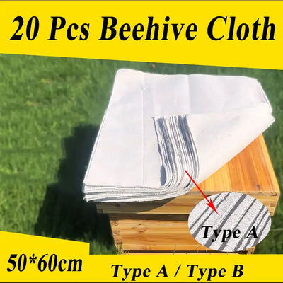20PCS Beehive Cloth Beekeeping Tools Covering 50X60CM Insulation Cotton Protection Keep Warm Winter Cover Sunscreen Bee Supplies