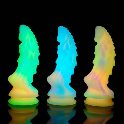 Luminous Monster Dildos for Women Adult Sex Toys Realistic Dildo with Suction Cup Gode Huge Silicone Fake Penis For Anal Toys