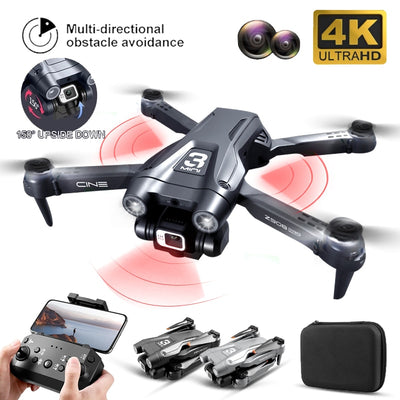 NEW Z908 Pro Drone Brushless 4K HD Professional ESC Dual Camera Optical  2.4G WIFi Obstacle Avoidance Quadcopter Toy